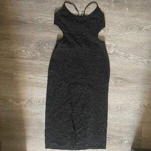 Chic Black Backless Dress